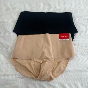 SPANX Black and Cream Shapewear